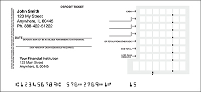 Deposit Tickets