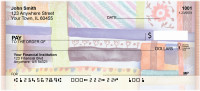 Quilt Inspired Americana Art Personal Checks | ABS-48