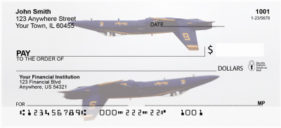 Blue Angels in Formation Personal Checks | MIL-62