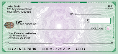 Green Purple Hologram Checks | PTHG-GP01