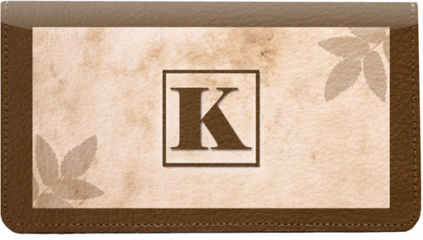 Monogram K Leather Cover | CDP-MONO1K