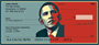 Obama Red and Blue Personal Checks