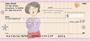 Mom Personal Checks by My Friend Ronnie