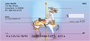 Carousel Animals Personal Checks