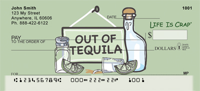 Without Liquor... Life Is Crap Personal Checks