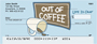 Without Coffee... Life Is Crap Personal Checks