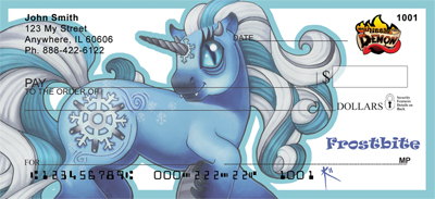 Unicorns - My Little Demon Personal Checks