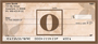 Simplistic Monogram O Personal Checks