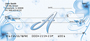 Floral Monogram A Personal Checks