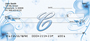 Floral Monogram C Personal Checks