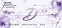 Floral Monogram D Personal Checks