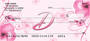 Floral Monogram D Personal Checks