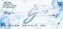 Floral Monogram G Personal Checks