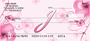 Floral Monogram J Personal Checks