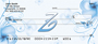 Floral Monogram Z Personal Checks
