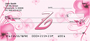 Floral Monogram Z Personal Checks