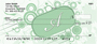 Stylish Monogram A Personal Checks