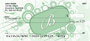 Stylish Monogram B Personal Checks