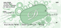 Stylish Monogram D Personal Checks
