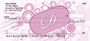 Stylish Monogram D Personal Checks