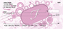 Stylish Monogram F Personal Checks