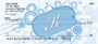 Stylish Monogram K Personal Checks