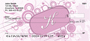 Stylish Monogram K Personal Checks