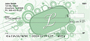 Stylish Monogram L Personal Checks