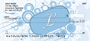 Stylish Monogram L Personal Checks