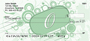 Stylish Monogram O Personal Checks