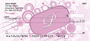Stylish Monogram P Personal Checks