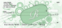 Stylish Monogram R Personal Checks
