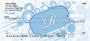 Stylish Monogram R Personal Checks