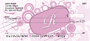 Stylish Monogram R Personal Checks