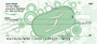 Stylish Monogram T Personal Checks