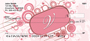 Stylish Monogram V Personal Checks