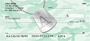 Dog Tag Monogram A Personal Checks