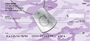 Dog Tag Monogram C Personal Checks