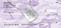 Dog Tag Monogram E Personal Checks