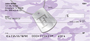 Dog Tag Monogram F Personal Checks