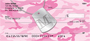 Dog Tag Monogram M Personal Checks