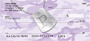 Dog Tag Monogram P Personal Checks