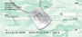 Dog Tag Monogram T Personal Checks