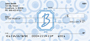 Bubbly Monogram B Personal Checks