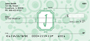 Bubbly Monogram I Personal Checks