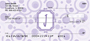 Bubbly Monogram I Personal Checks