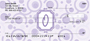 Bubbly Monogram O Personal Checks