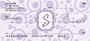 Bubbly Monogram S Personal Checks