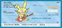 It's Happy Bunny Cute Personal Checks