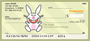 It's Happy Bunny Cute Personal Checks